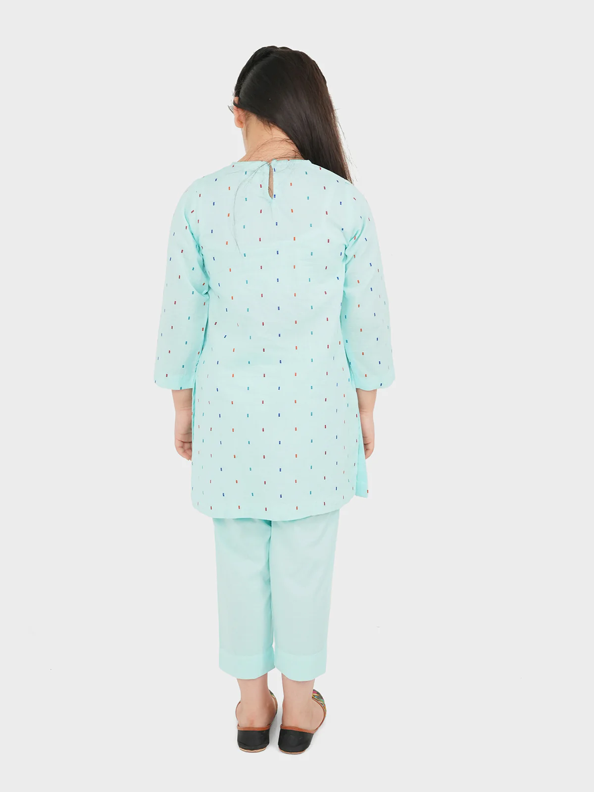 "DEIMOS" Embroidered Co-Ord Set - Image 4