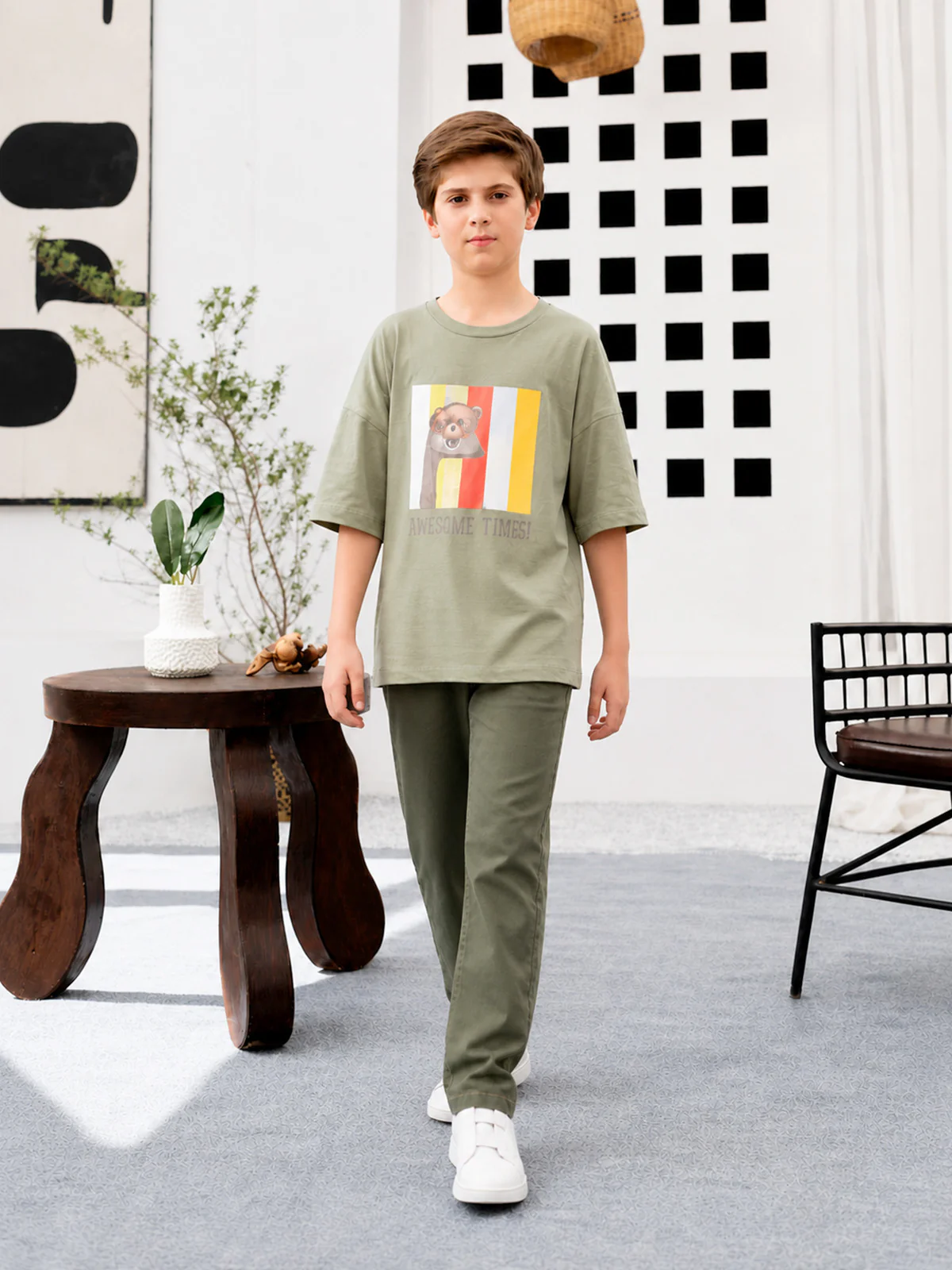 "DEJON" Slim Fit Twill Chino - Image 3