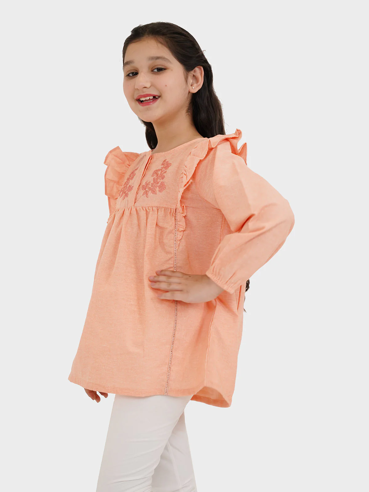 "DEZSO" Embroidered Casual Top - Image 2