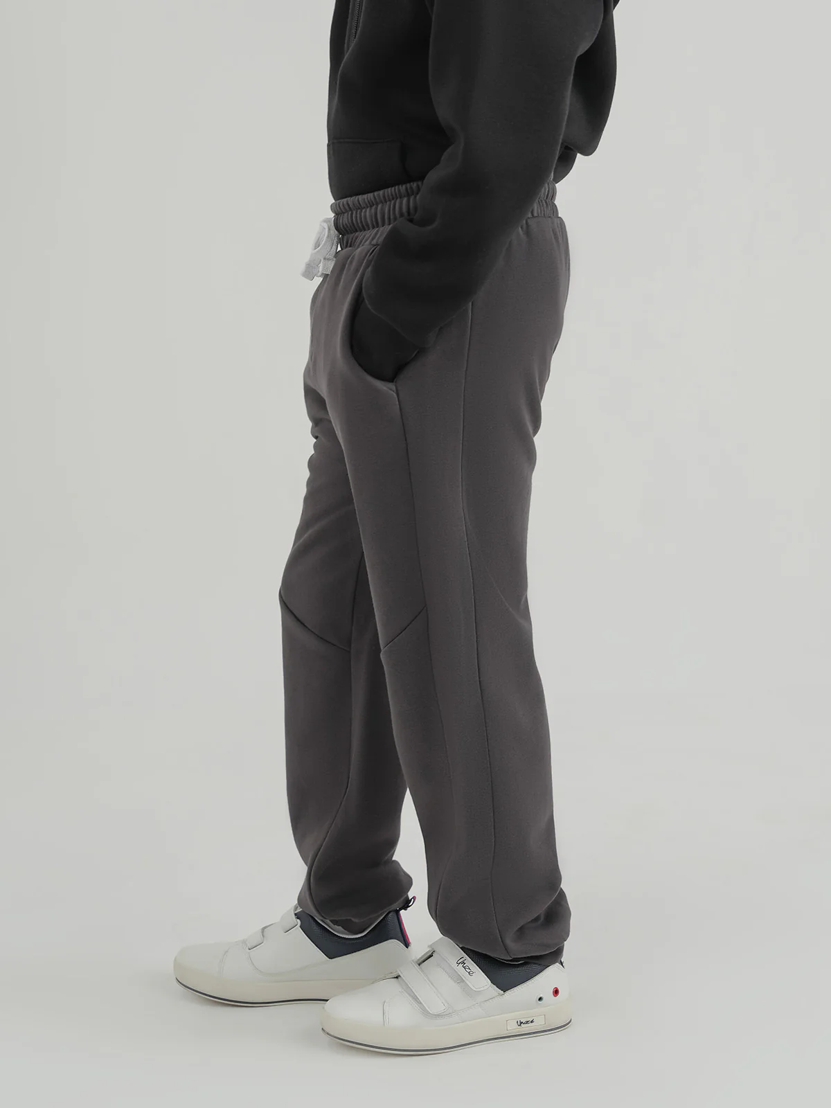 "DIANTHE" Cut &amp; Sew Regular Fit Fleece Trouser - Image 2