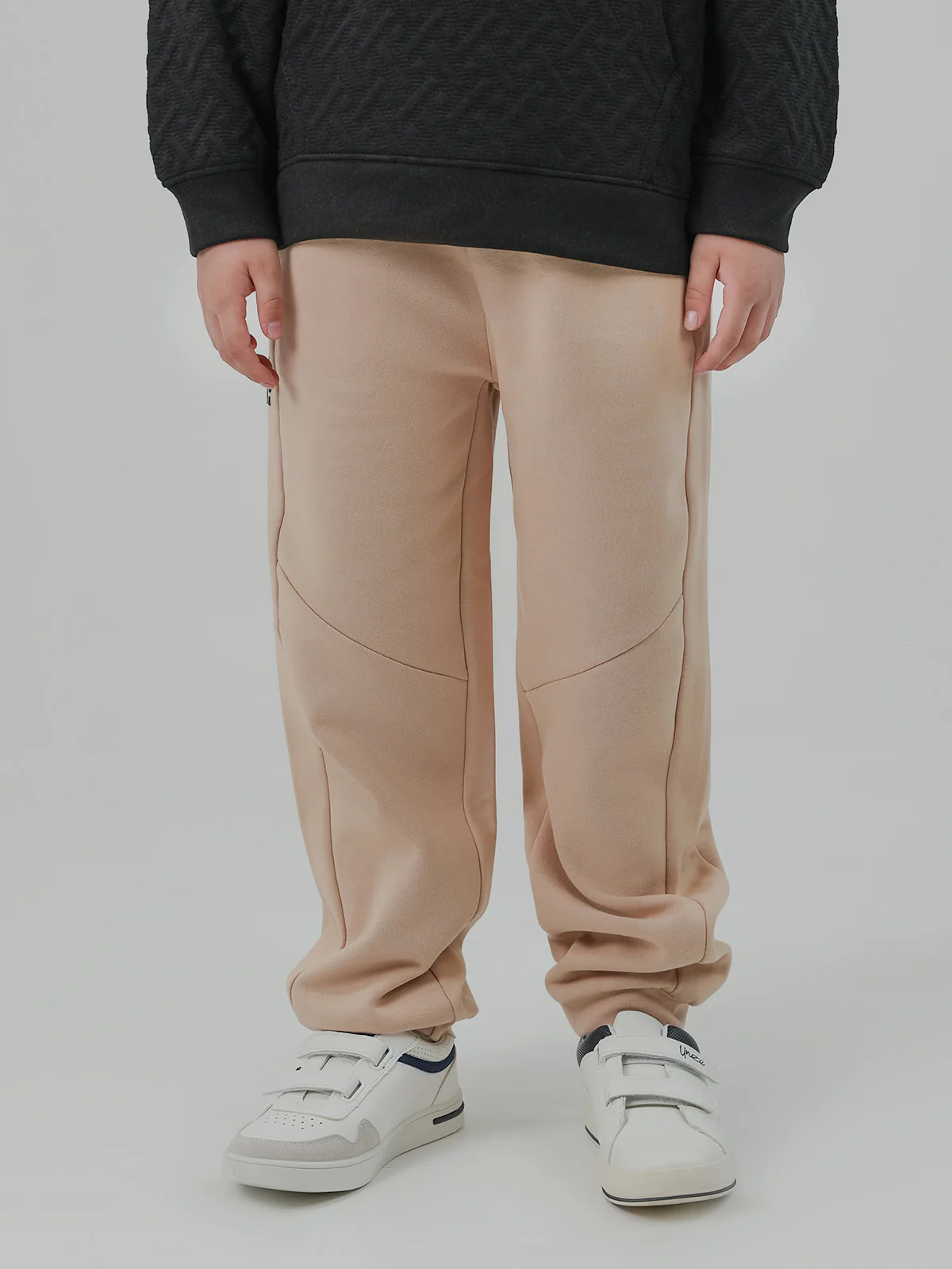 "DIANTHE" Cut & Sew Regular Fit Fleece Trouser