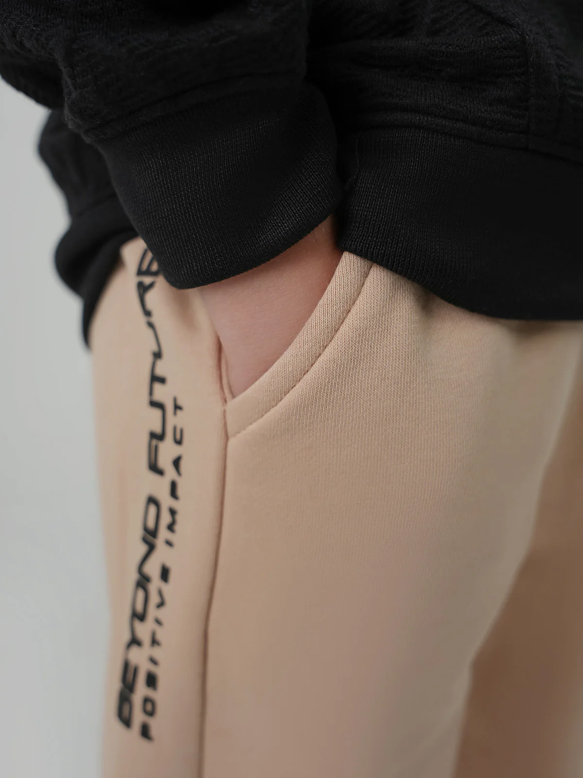 "DIANTHE" Cut & Sew Regular Fit Fleece Trouser - Image 3