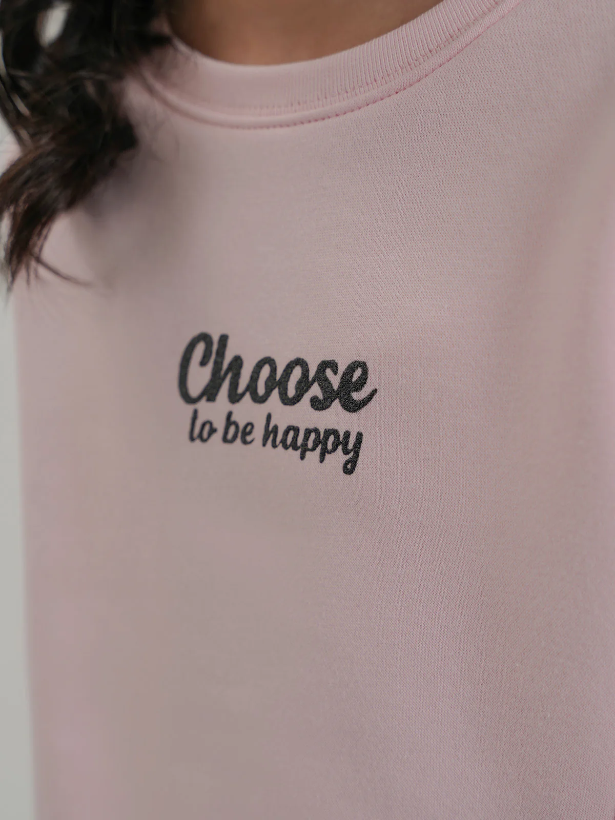 "DIONNE" Soft Cut &amp; Sew Fleece Sweatshirt - Image 4
