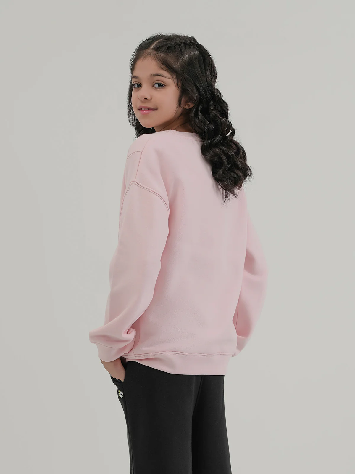 "DIONNE" Soft Cut &amp; Sew Fleece Sweatshirt - Image 6