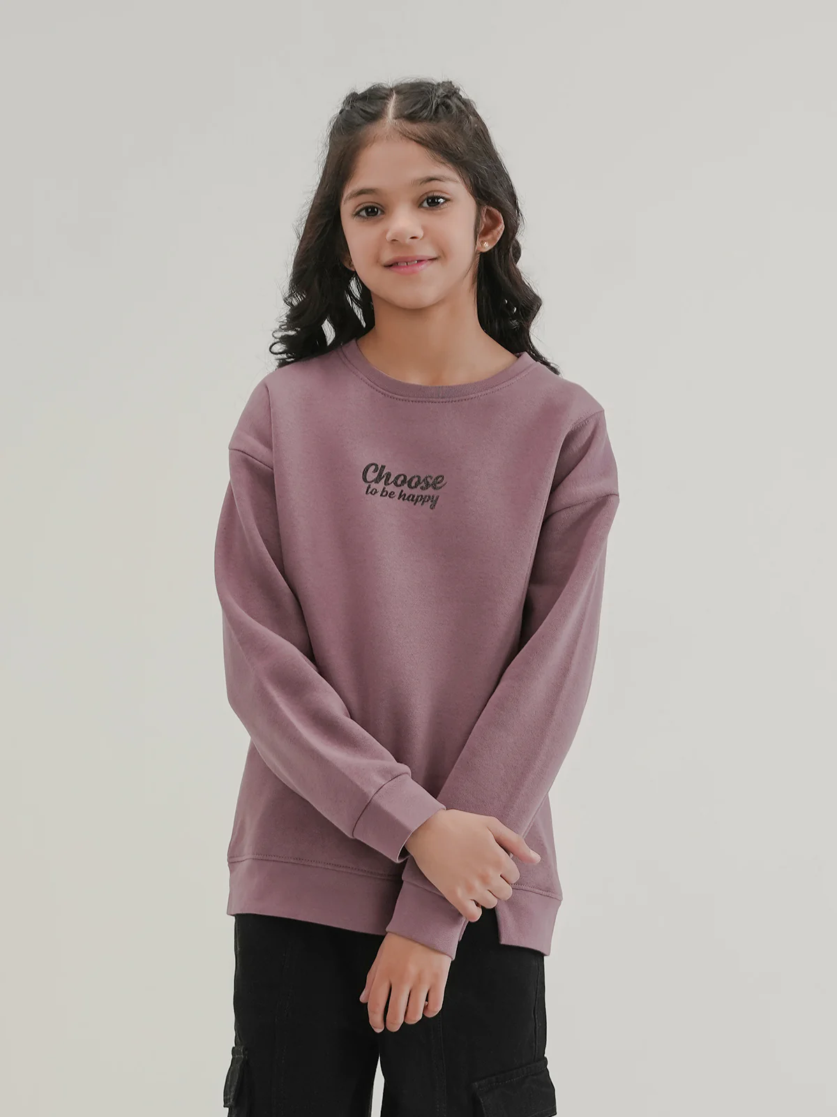 "DIONNE" Soft Cut & Sew Fleece Sweatshirt