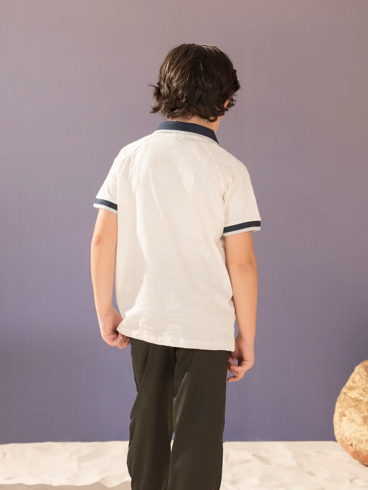 "DORIAN" Regular Fit Pique Polo Shirt - Image 6