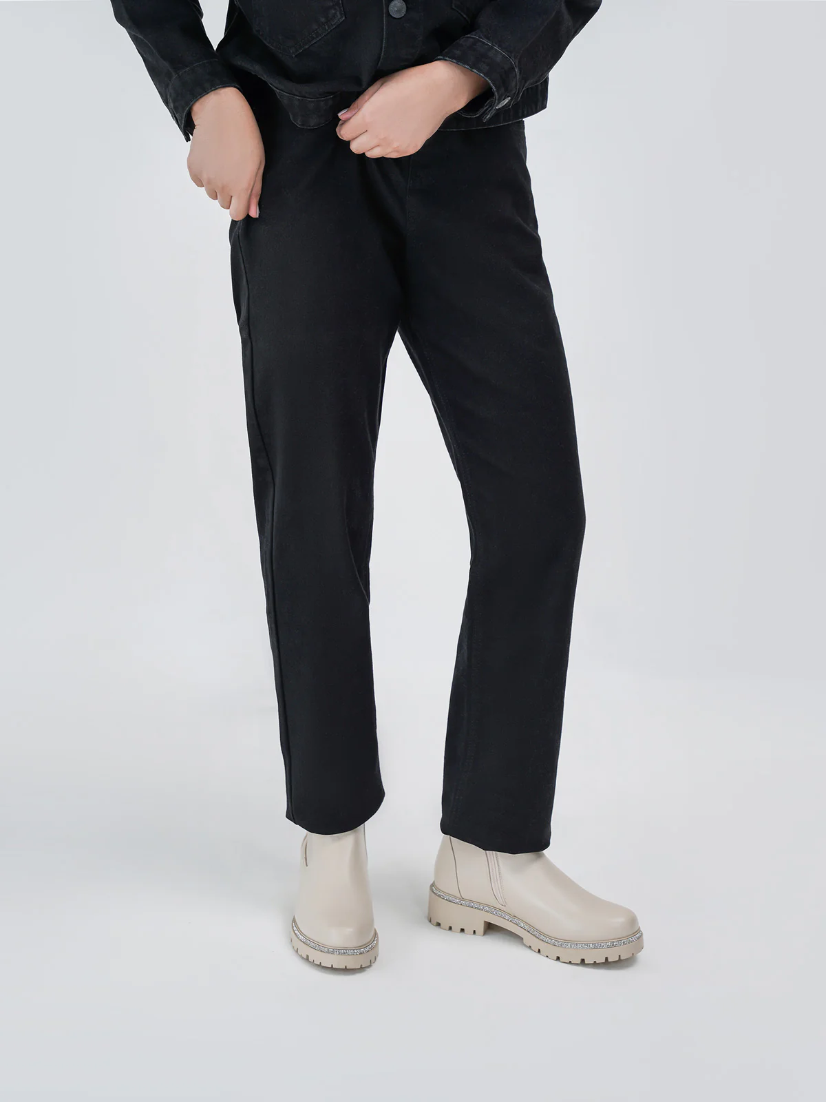 "DRACO" Slim Fit Casual Denim Pant - Image 2