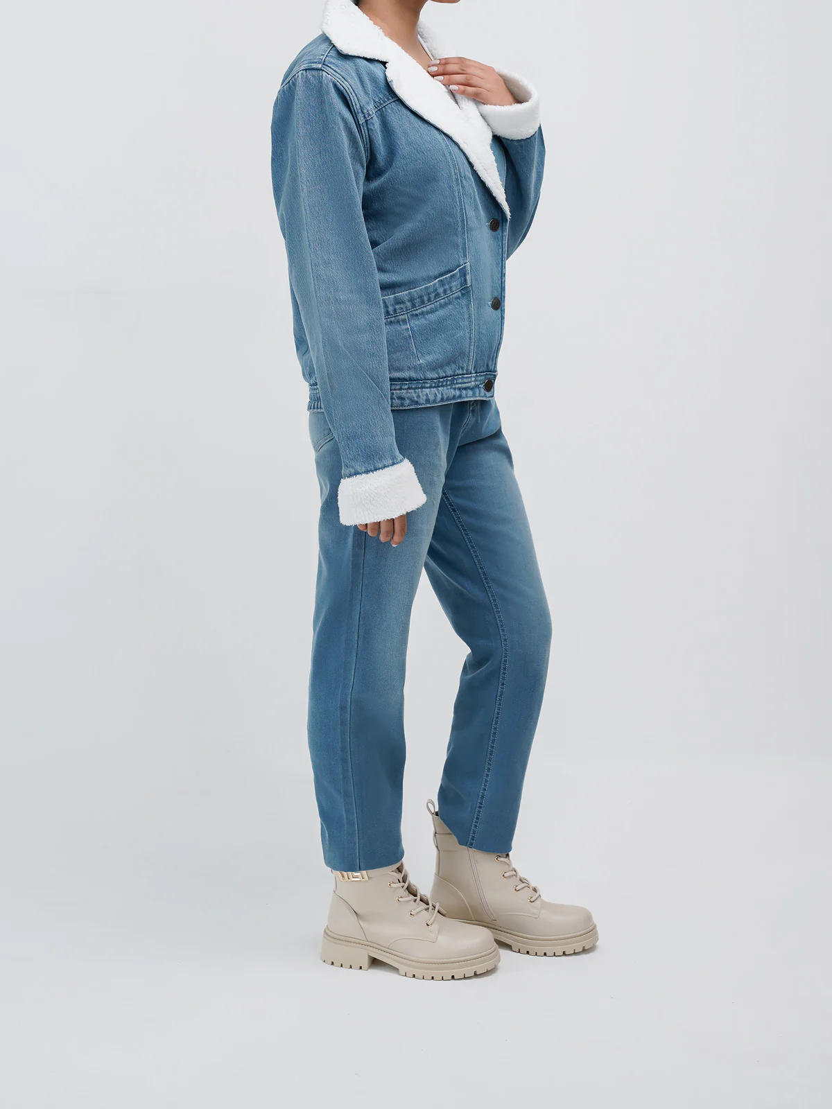 "DRACO" Slim Fit Casual Denim Pant - Image 3