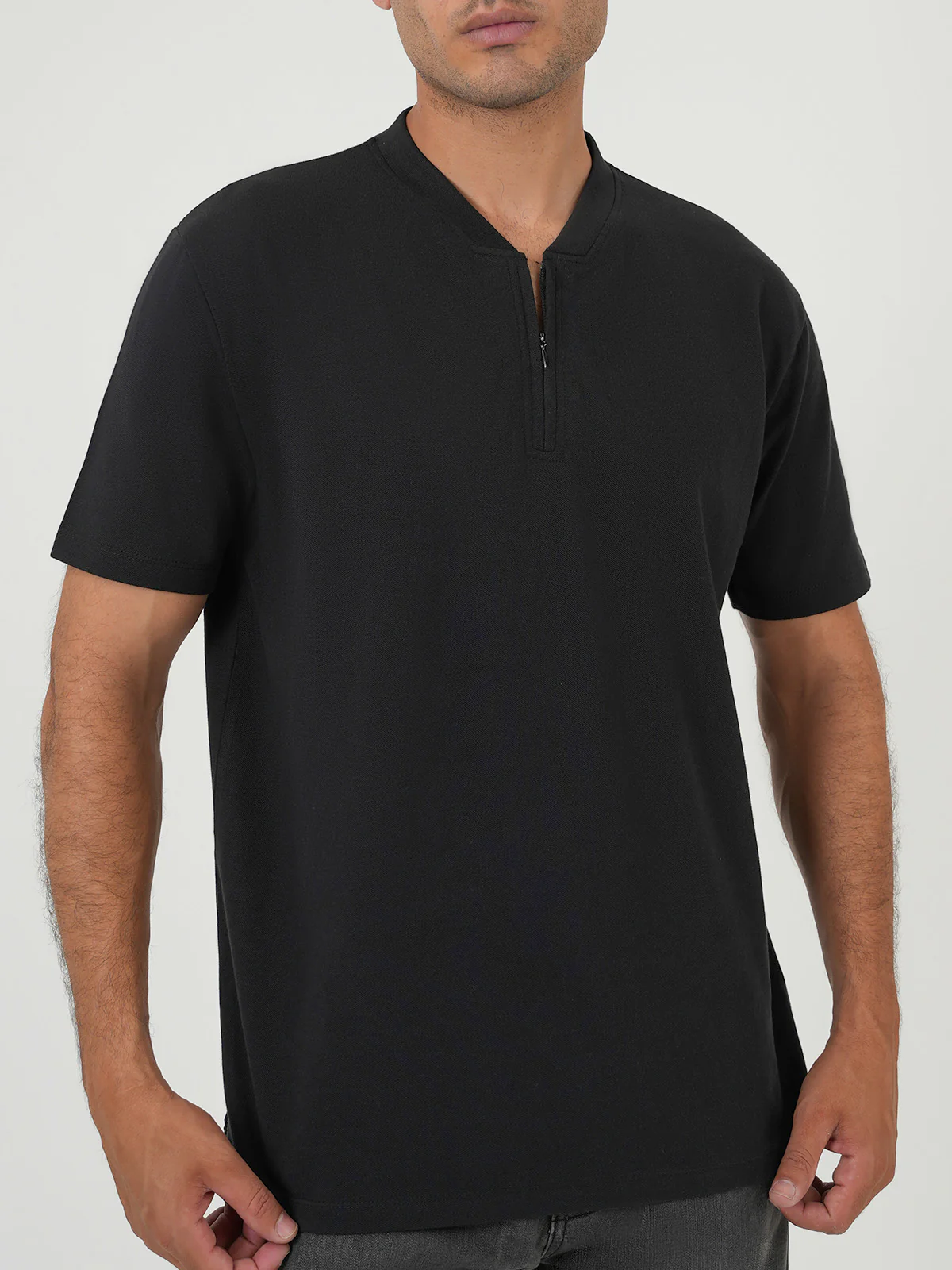 "DUARTE" Casual Regular Fit Polo Shirt - Image 4