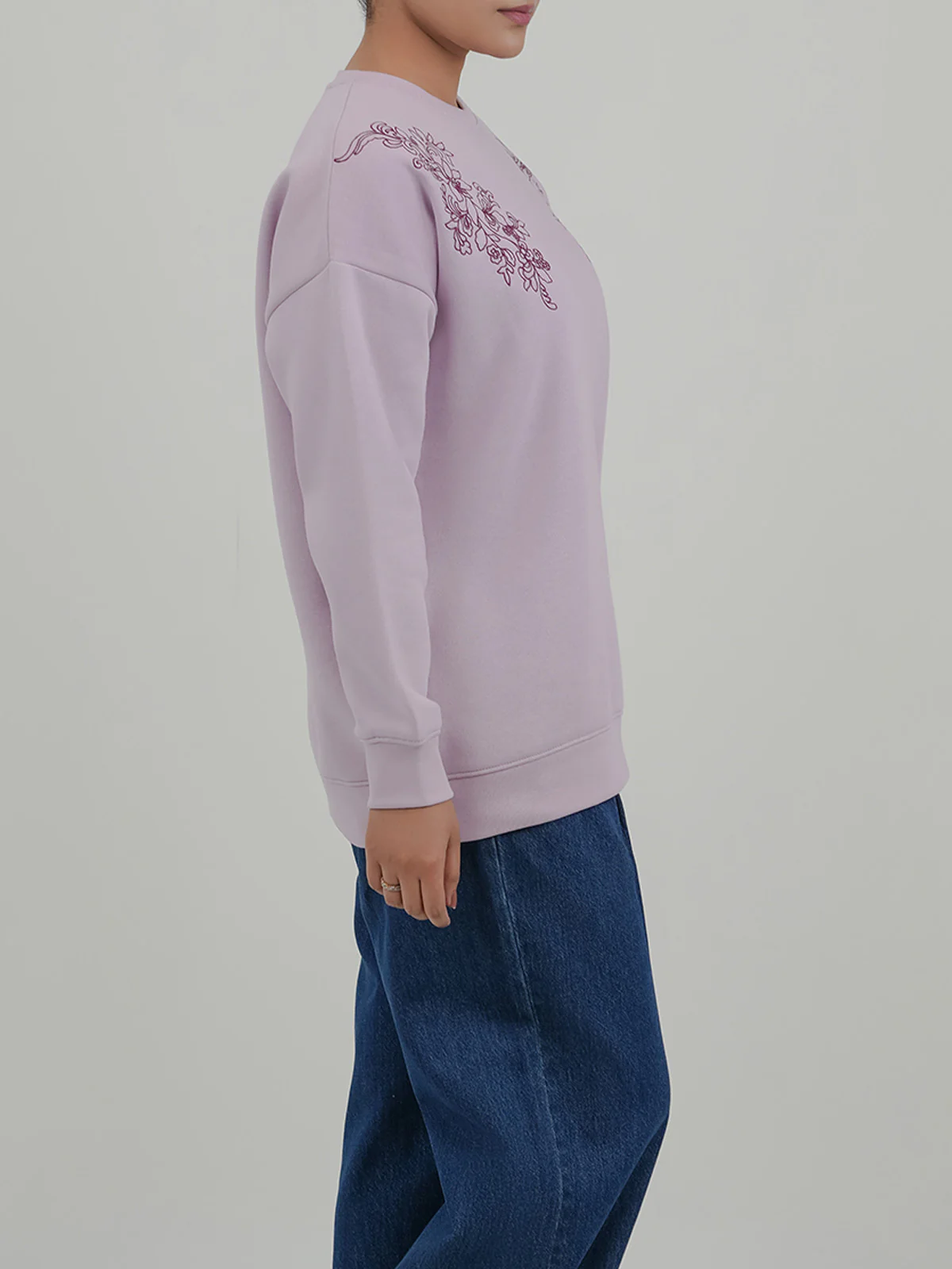 "EAMON" Unique Graphic Fleece Sweatshirt - Image 3