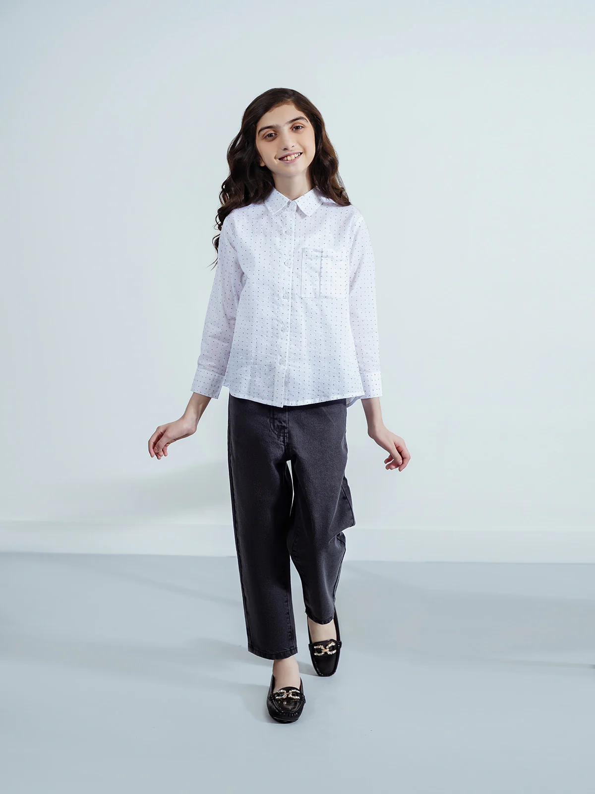 "EKAVALI" Soft Regular Fit Cotton Top