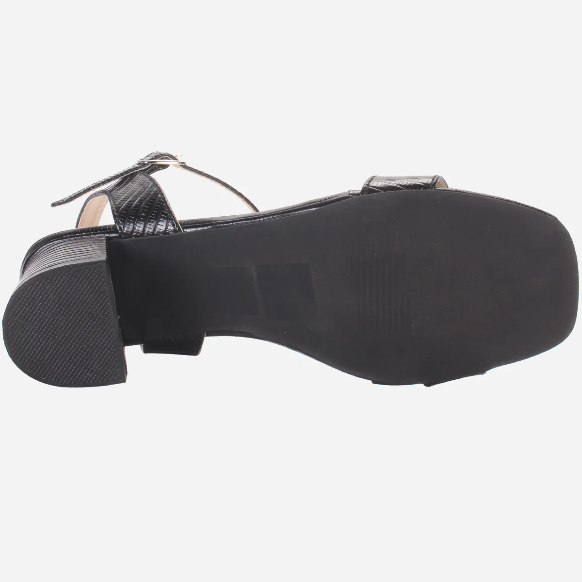 Womens "ZOYIA" Open Toe Block Heeled Sandals - Image 5