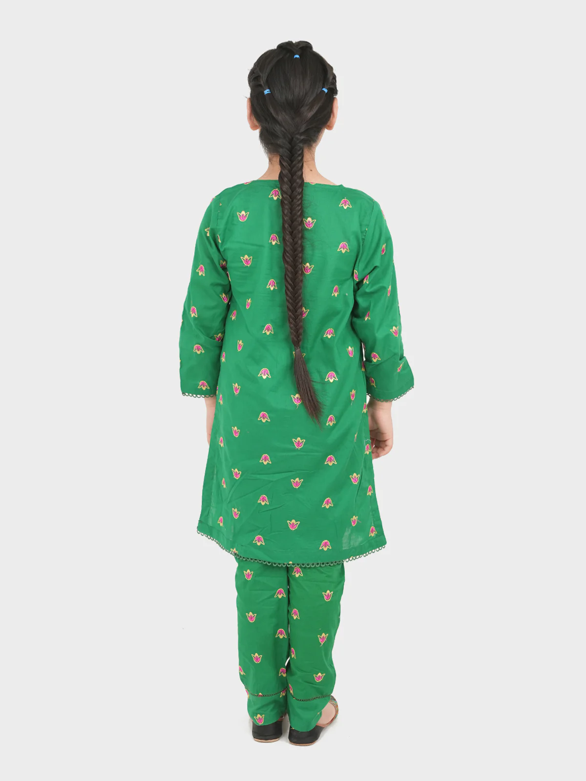 "EMBLA" Embroidered Summer Co-Ord Set - Image 4