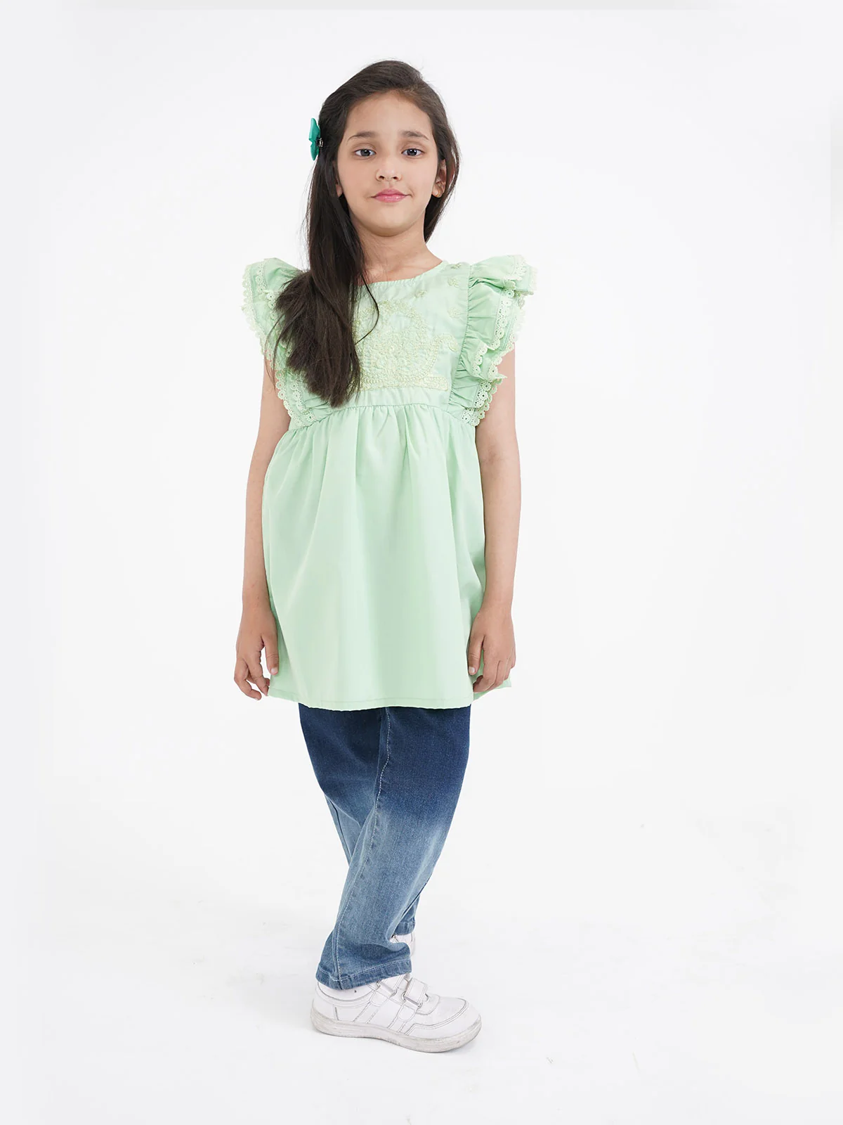 "XARIA" Embroidered Top - Image 2