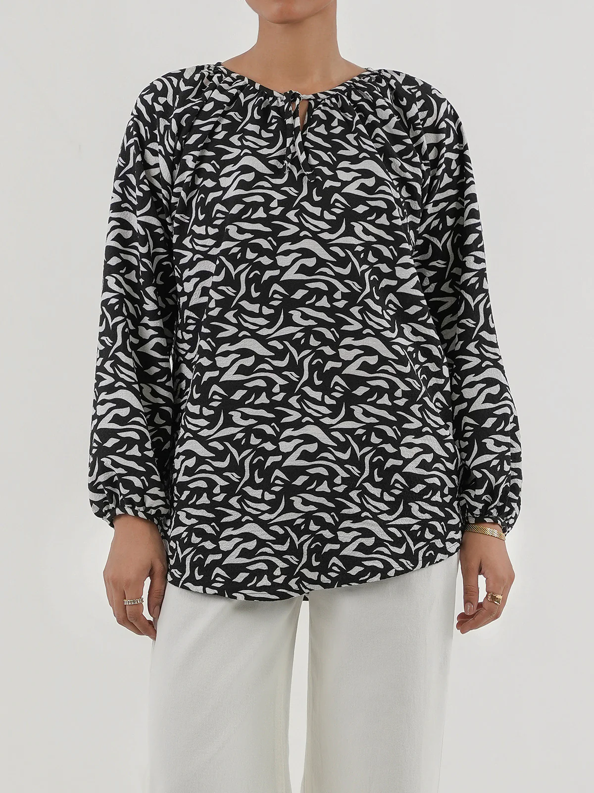 "EMELE" Casual Regular Fit Top