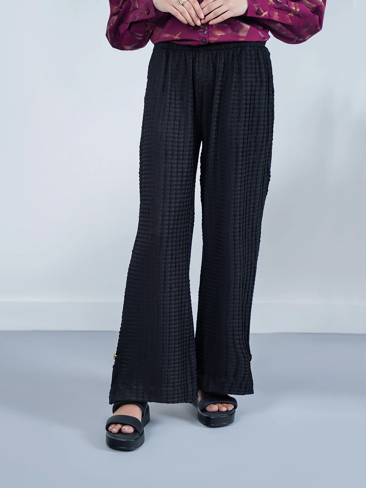 "CELEXE" Casual Regular Fit Woven Trouser