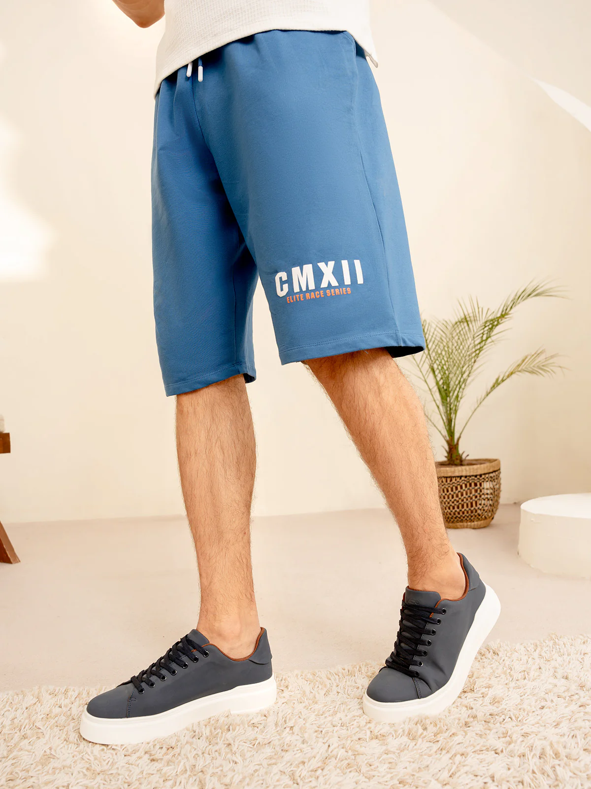 "EMIN" Regular Fit  Lycra Terry Short