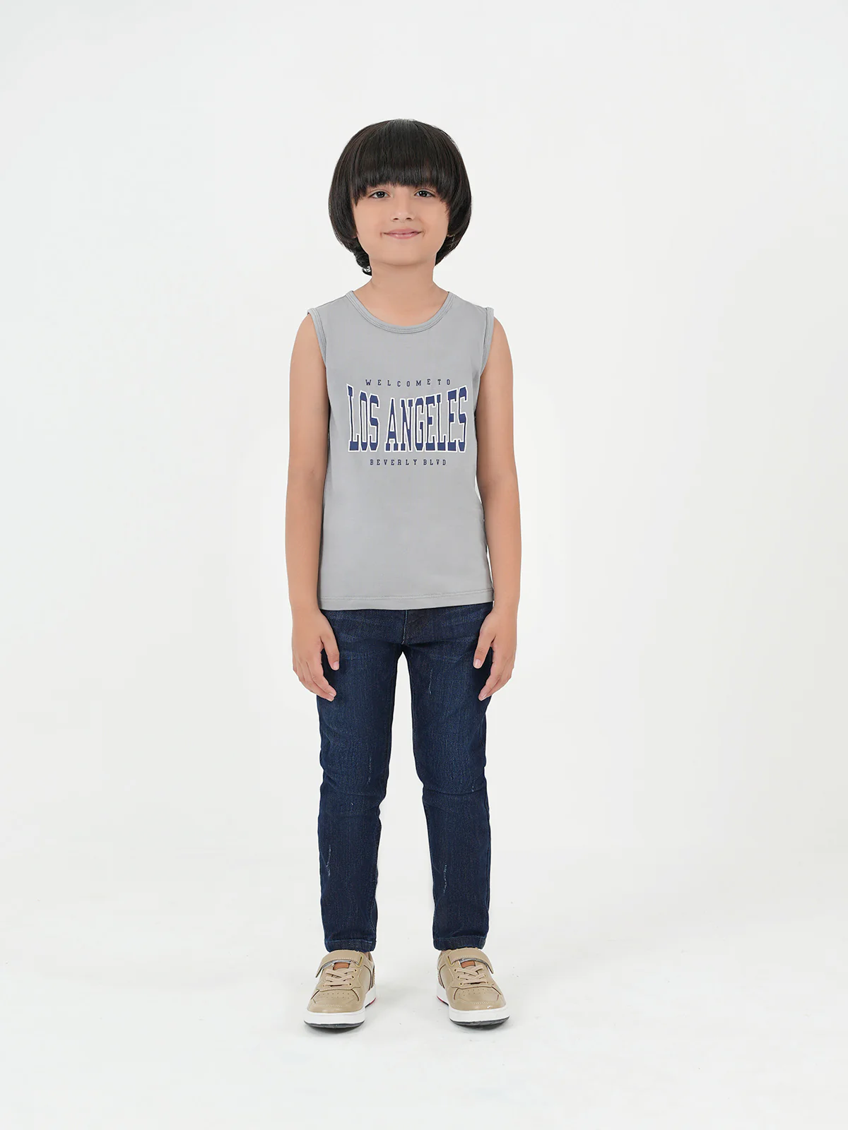 "EMRYS" Regular Fit Graphic Tank Top