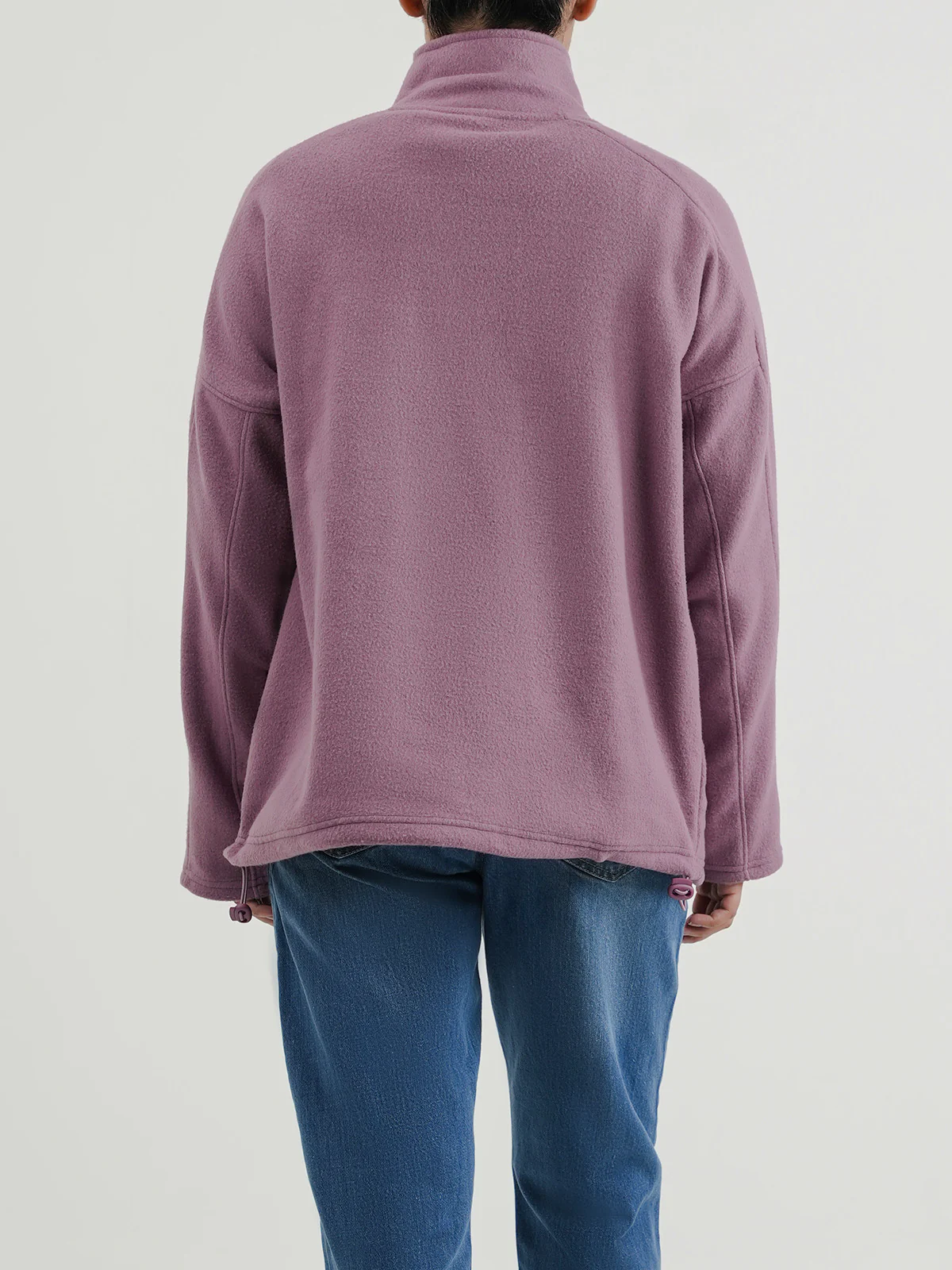 "EOWYN" Half Zipper Fleece Sweatshirt - Image 6