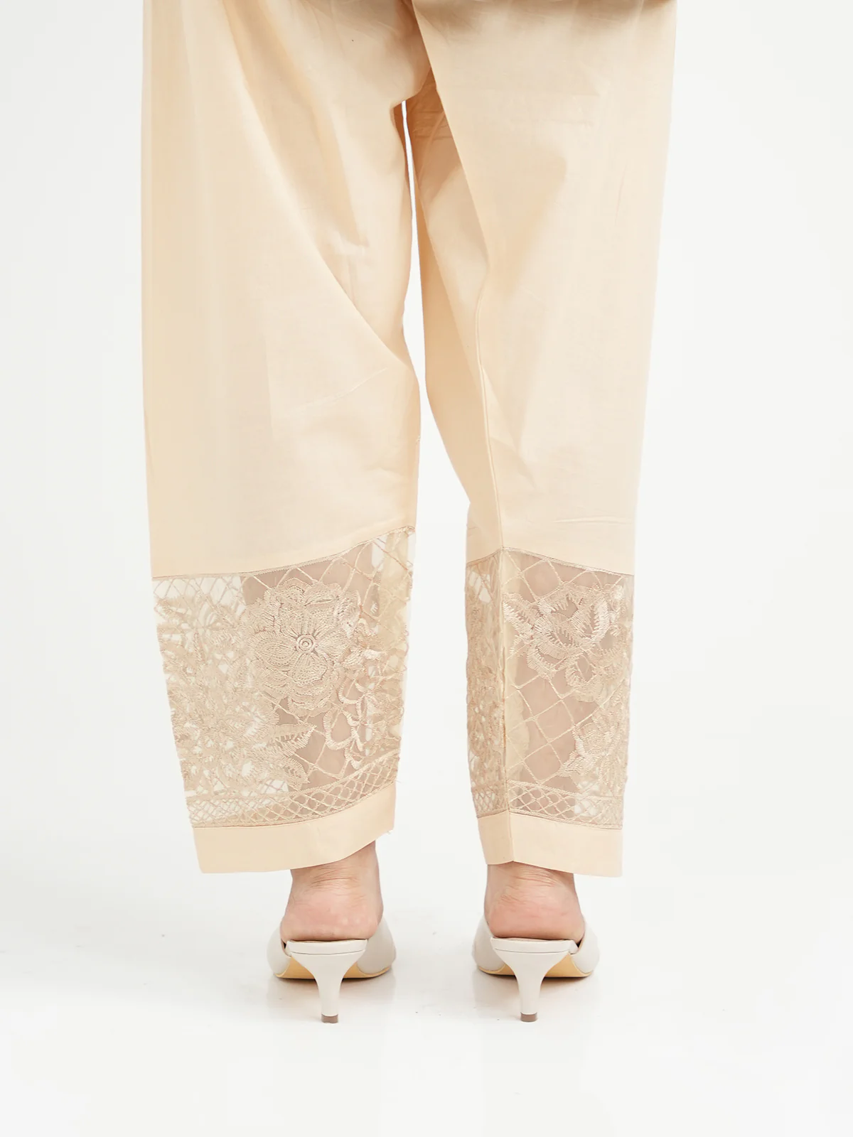 "ESTEFANIA" Straight Embroidered Trouser - Image 4