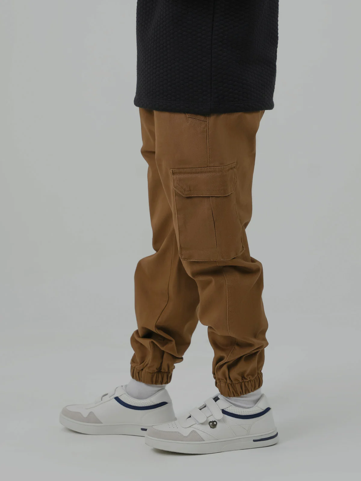 "EULALIA" Woven Twill Cargo Trouser - Image 2