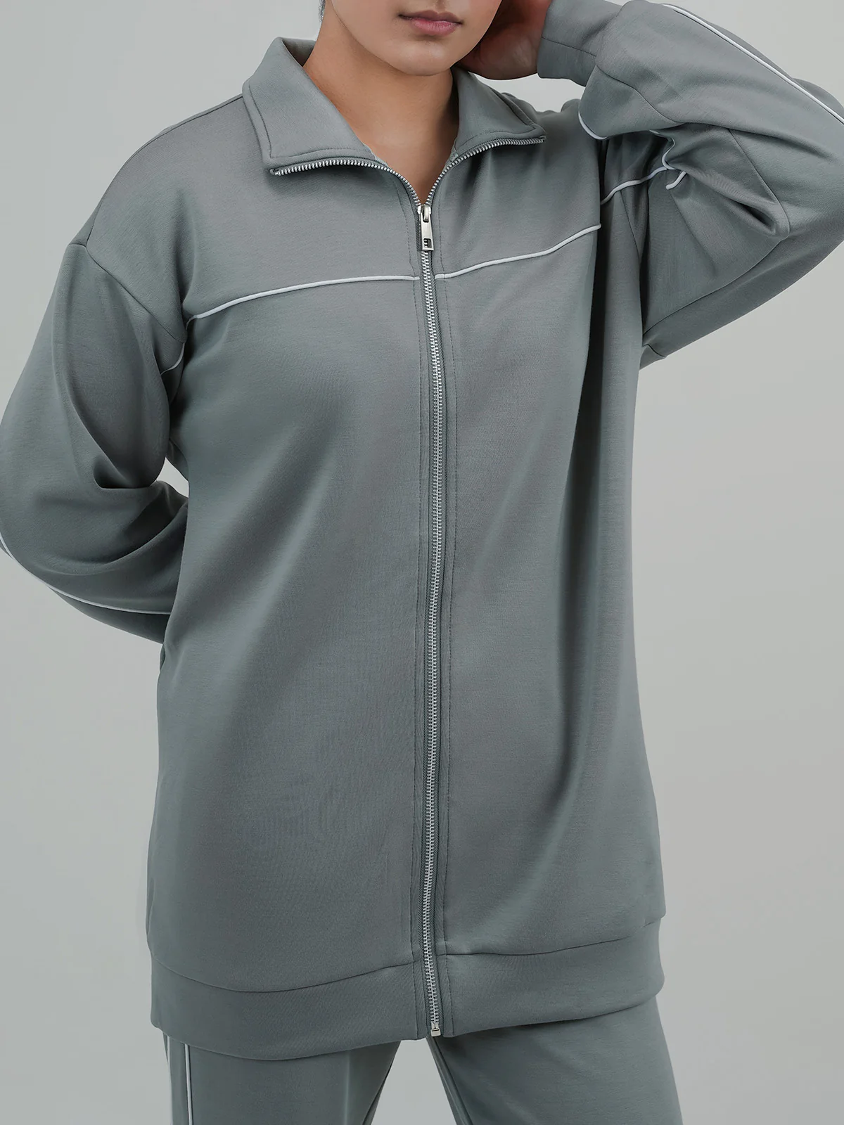 "FAIROZE" Stylish Regular Fit Co-Ord Set - Image 3