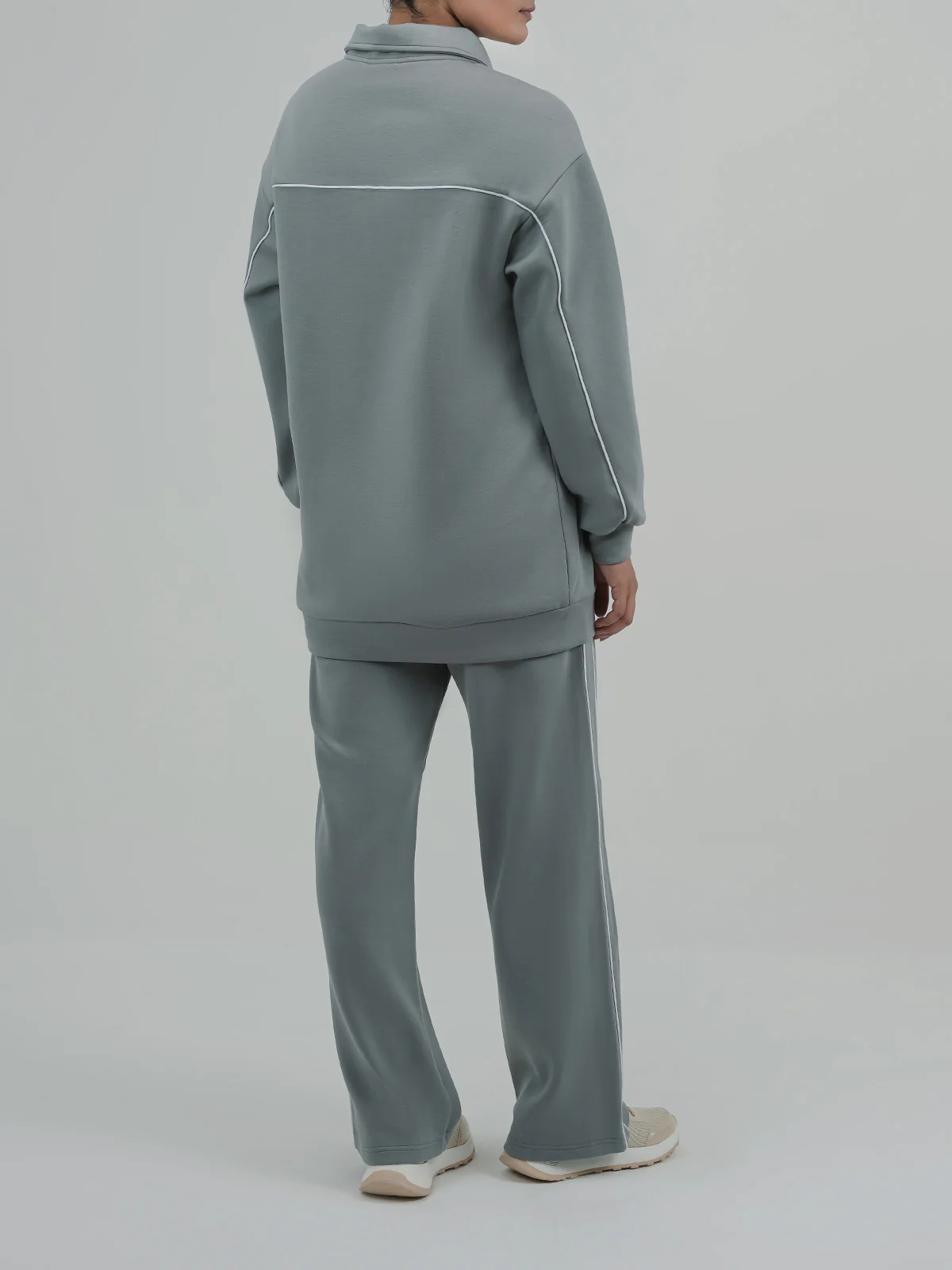 "FAIROZE" Stylish Regular Fit Co-Ord Set - Image 6