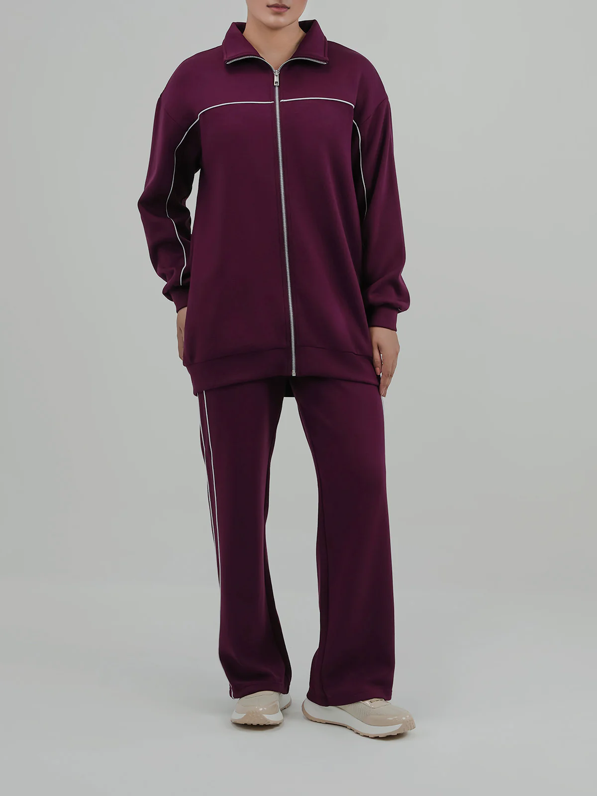 "FAIROZE" Stylish Regular Fit Co-Ord Set