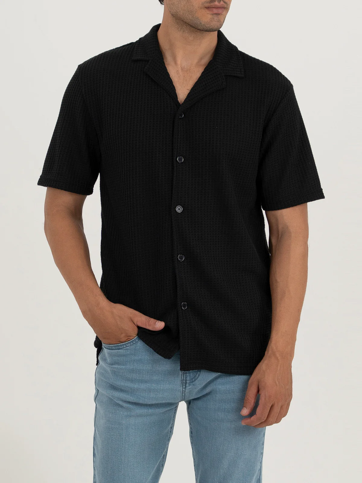 "FAUVE" Lightweight Regular Fit Casual Shirt