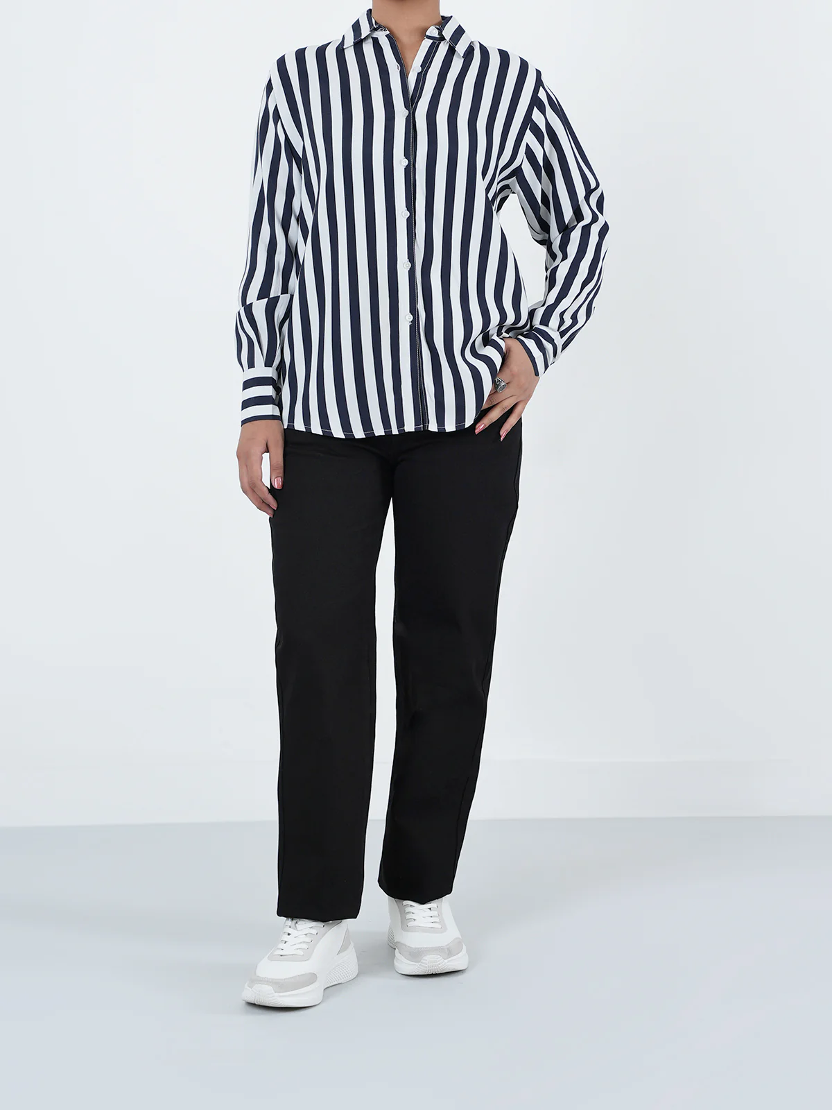 "FAUVE" Lining Regular Cotton Fit Top