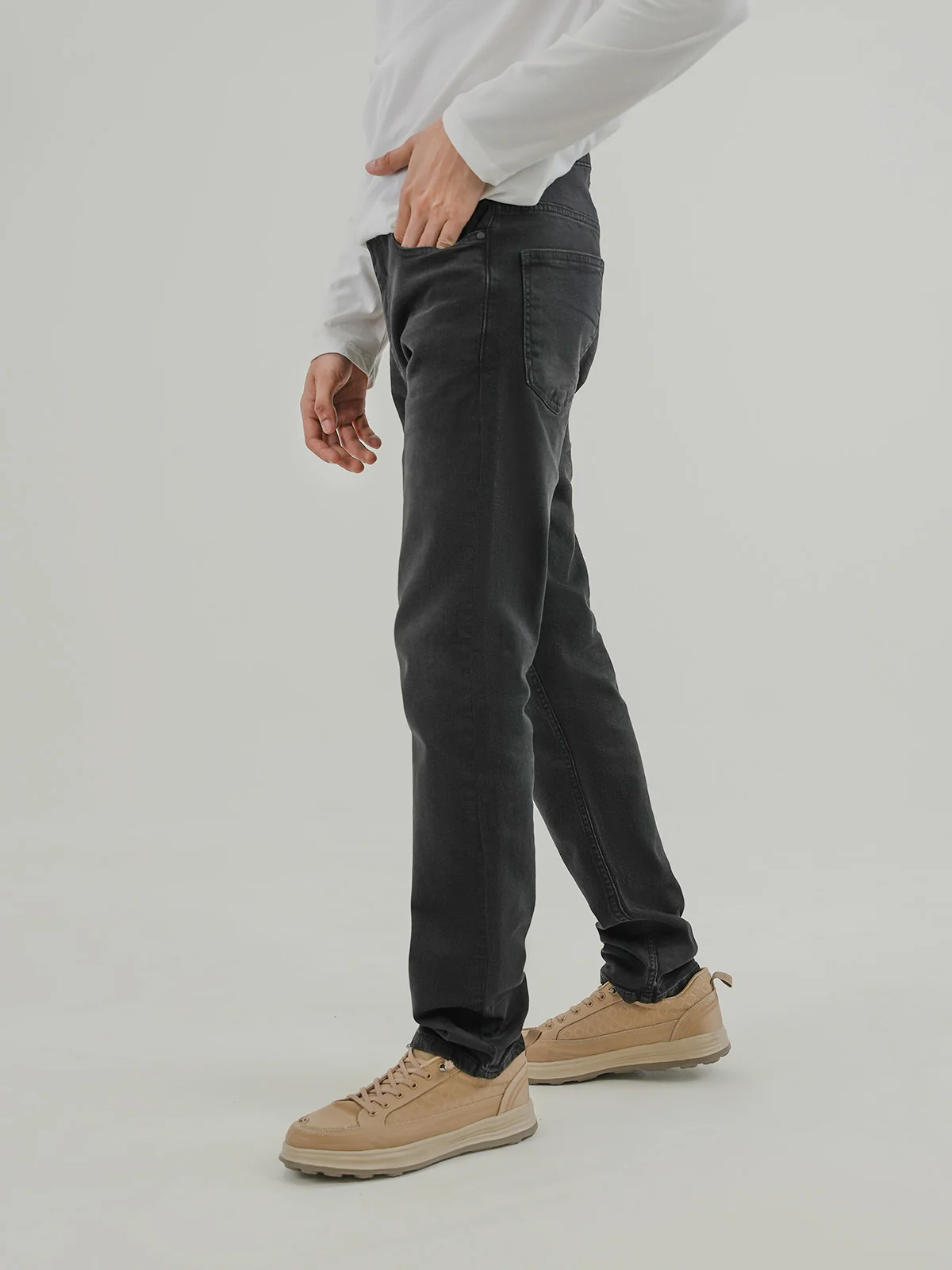 "FENNA" Comfort Slim Fit Denim Jeans - Image 2