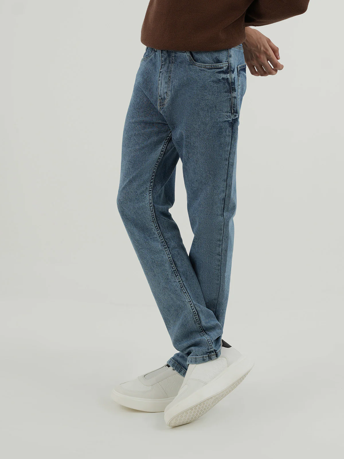 "FENNA" Comfort Slim Fit Denim Jeans - Image 2
