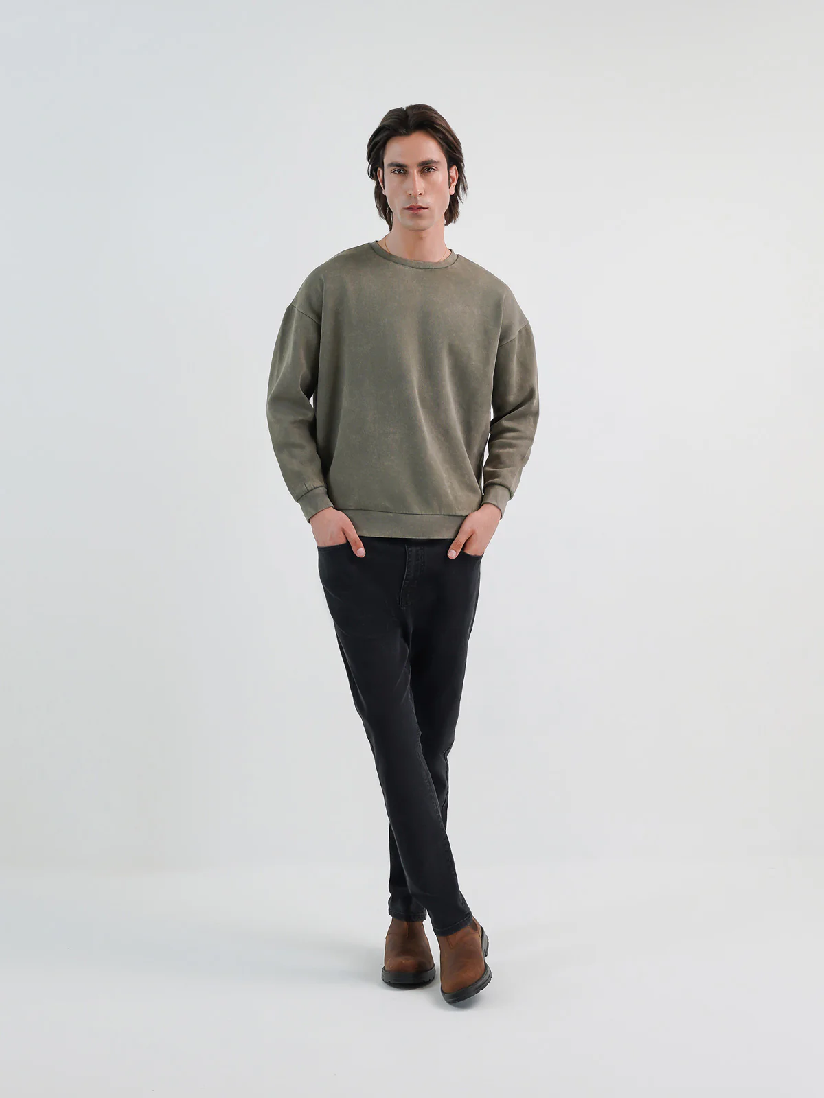"FINLEY" Casual Crew Neck Sweatshirt