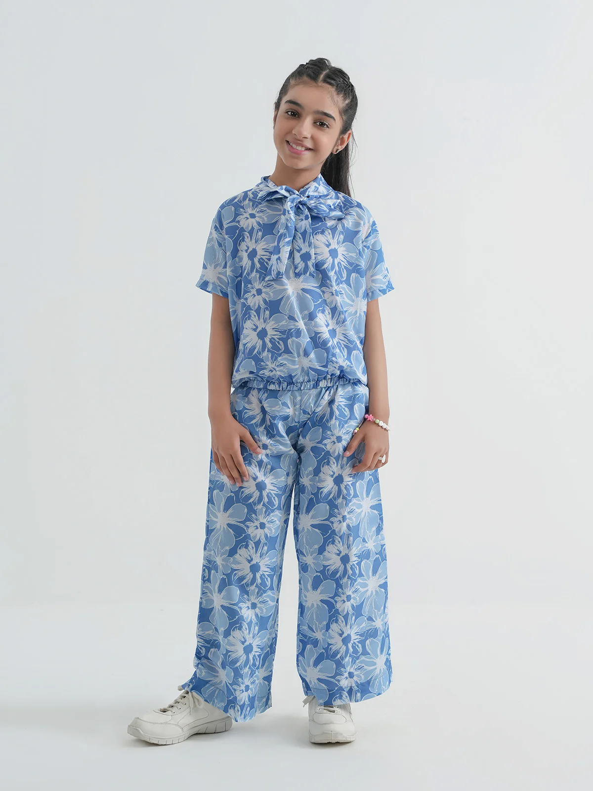 "FLORIA" Regular Fit Cotton Co-Ord Set