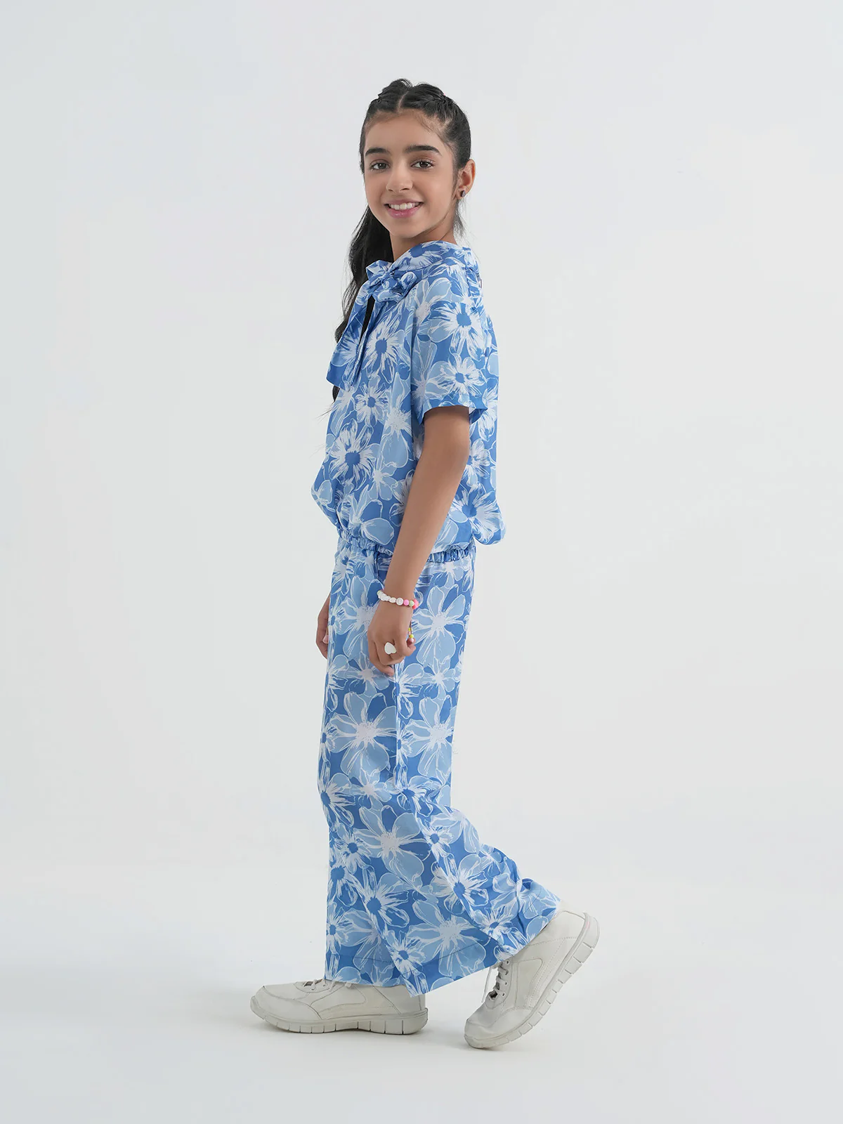 "FLORIA" Regular Fit Cotton Co-Ord Set - Image 2