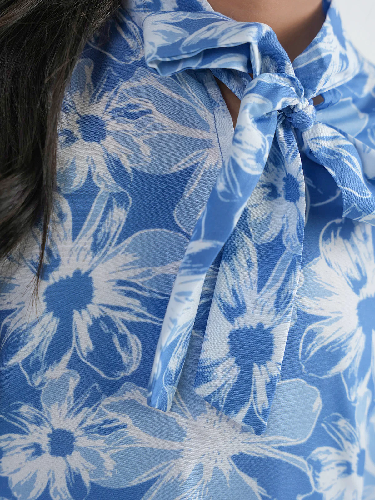 "FLORIA" Regular Fit Cotton Co-Ord Set - Image 4