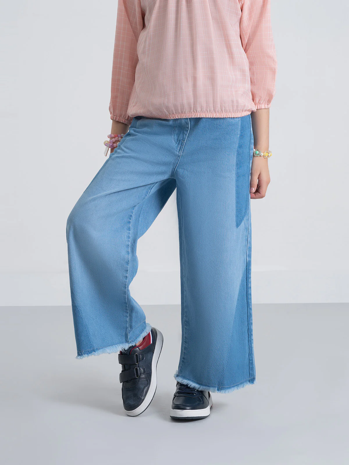 "FLOYCE" Modern Wide-Leg Denim Pant