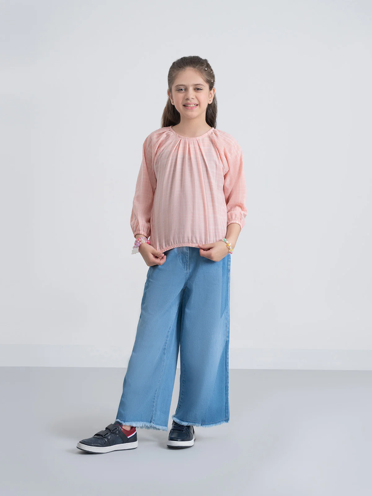 "FLOYCE" Modern Wide-Leg Denim Pant - Image 2