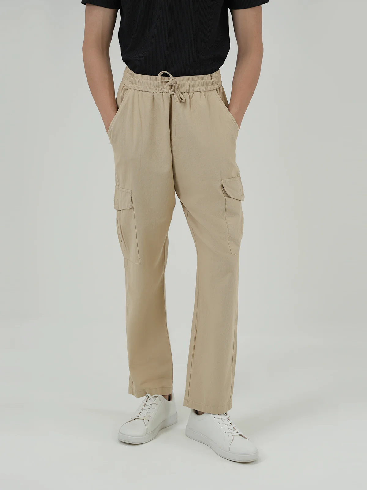 "FUJIKO" Relaxed Fit Cargo Trouser