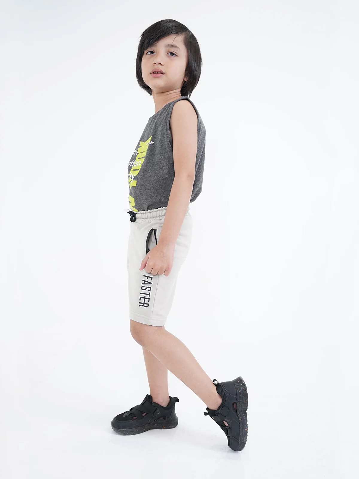 "GAMAL" Casual Summer Terry Shorts - Image 2