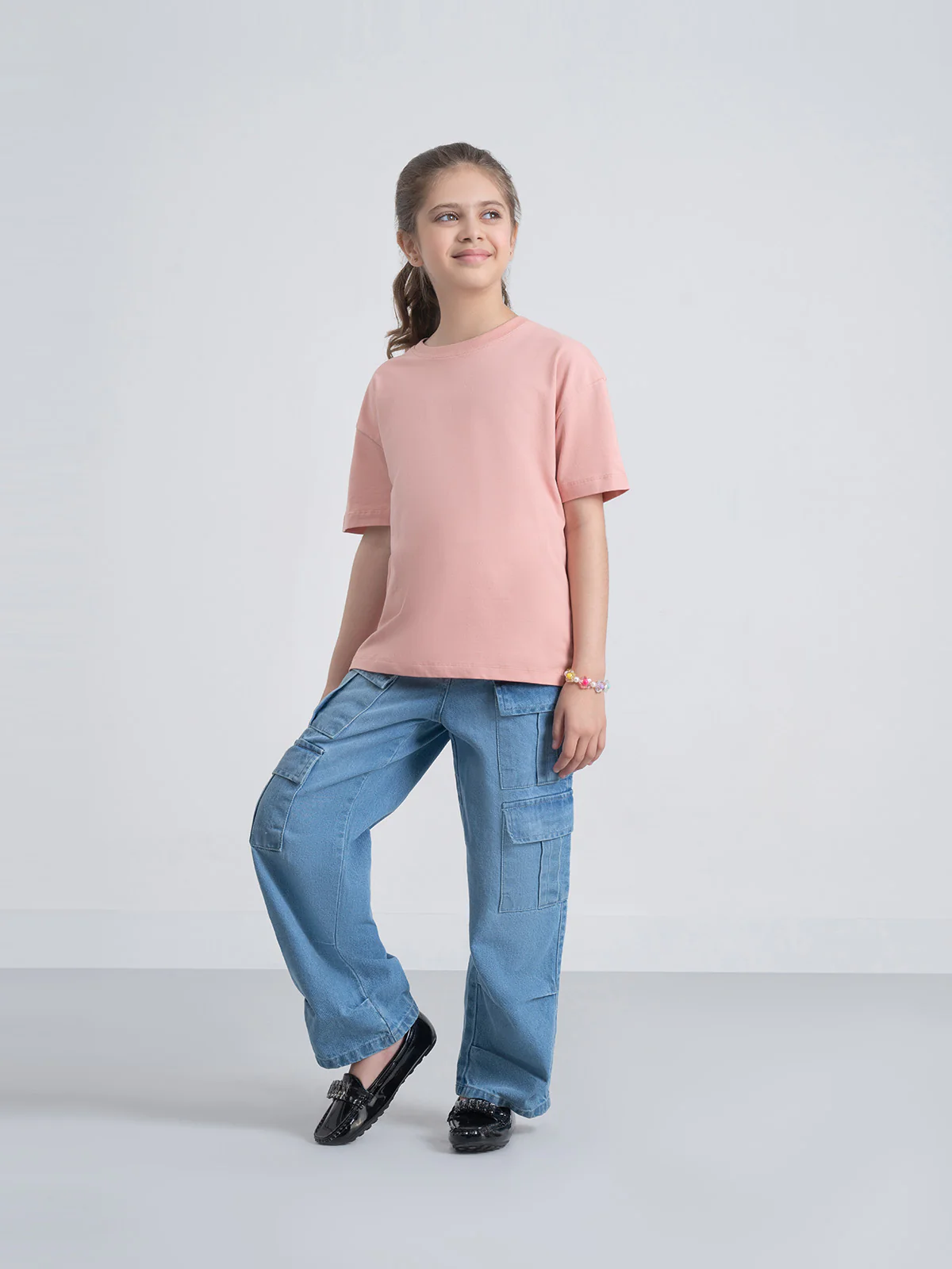 "GAVYN" Stylish Cargo Fit Denim Pant