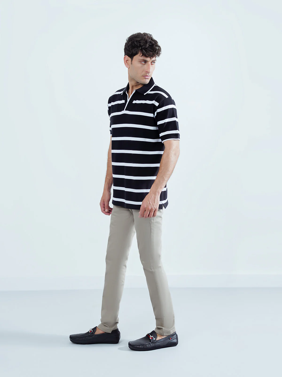 "GEORGI" Classic Regular Fit Polo Shirt - Image 3