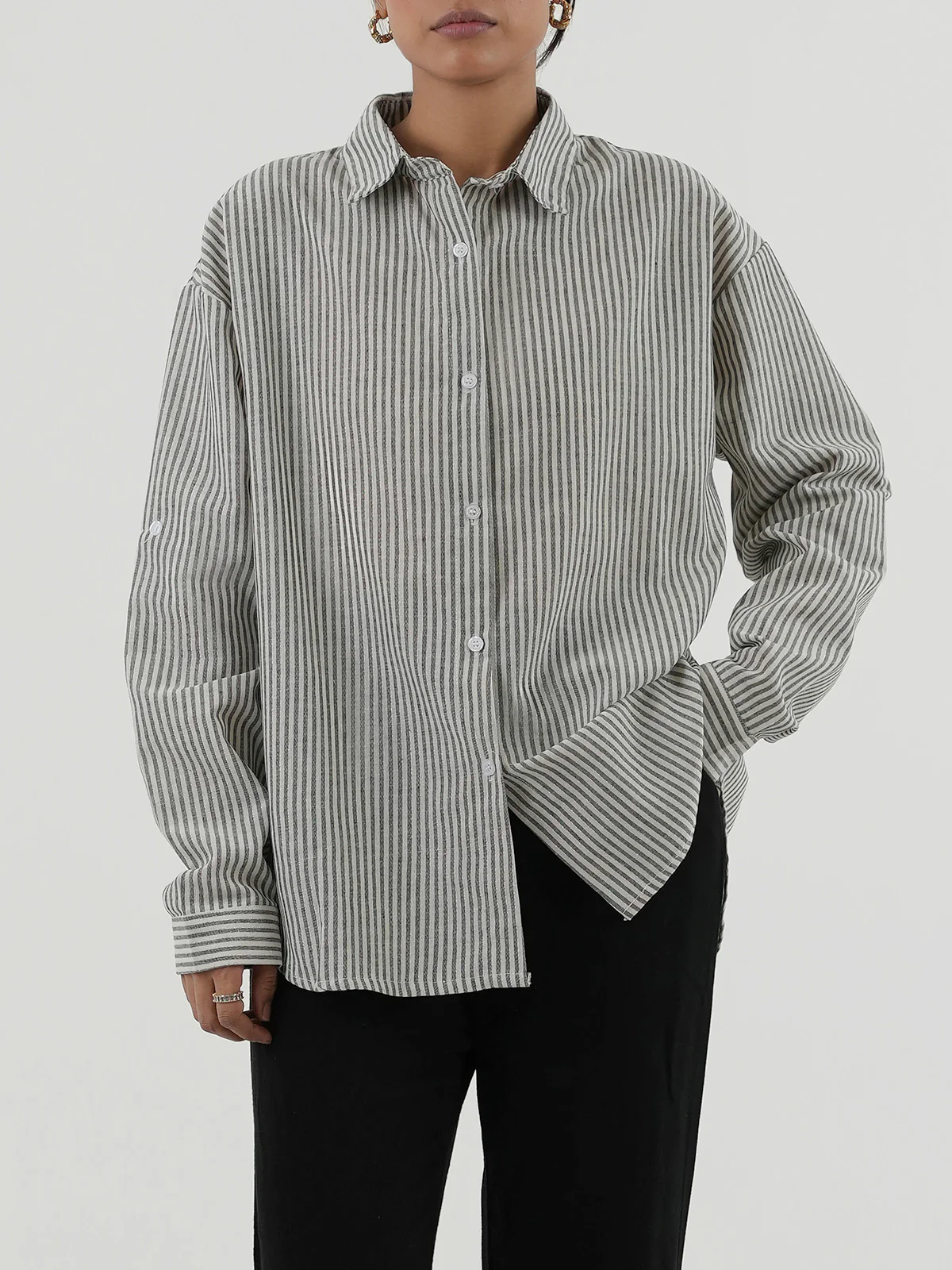 "GIACOB" Stylish Regular File Top