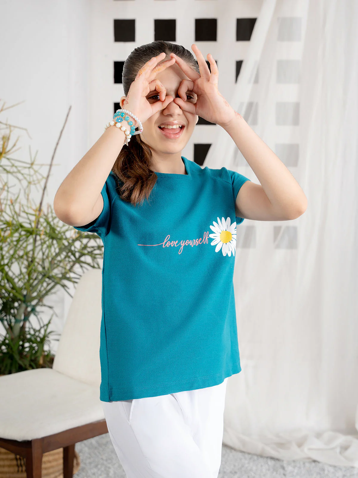 "GINEV" Basic Raglan Sleeves T-Shirt