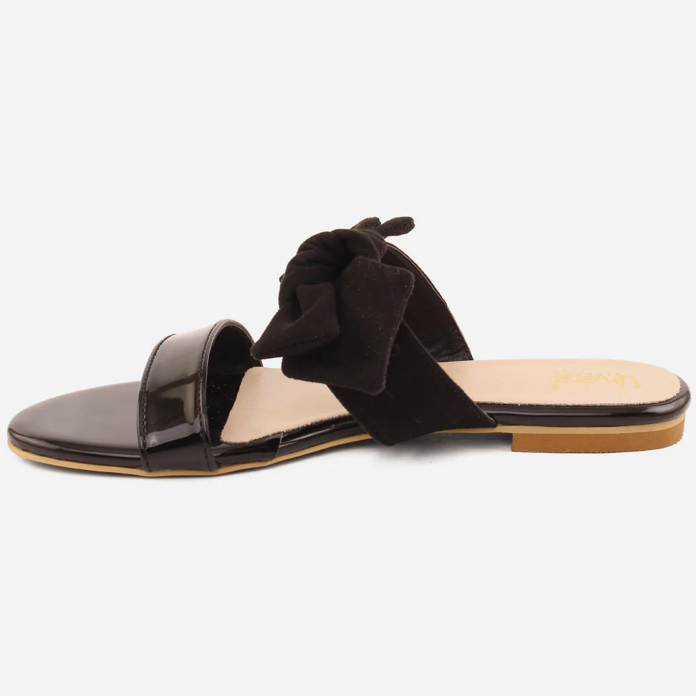 Girl’s "AZULA" Bow-Tie Flat Slippers - Image 3
