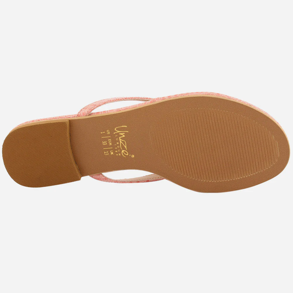 Girl’s "DAISY" Bow-Tie Flat Slippers. - Image 5