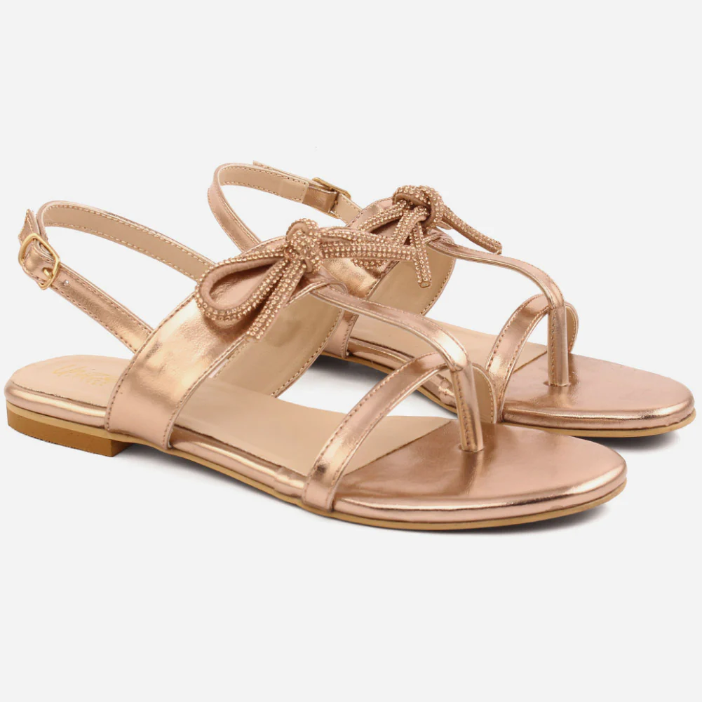 Girl’s "DINA" Flat Sandals - Image 2