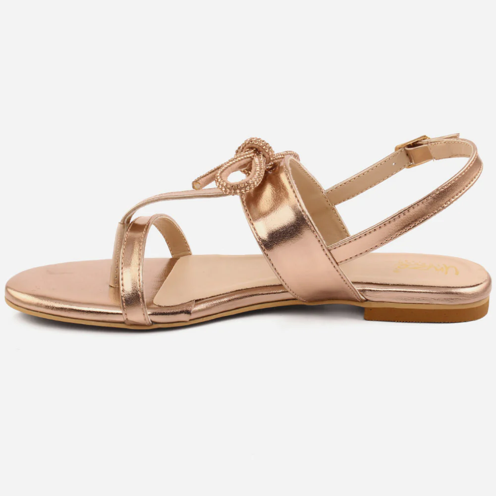 Girl’s "DINA" Flat Sandals - Image 3