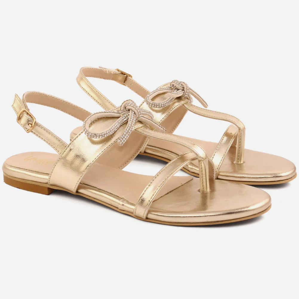 Girl’s "DINA" Flat Sandals - Image 2