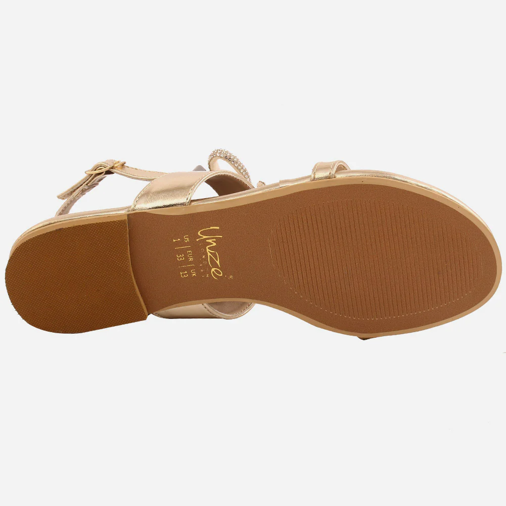 Girl’s "DINA" Flat Sandals - Image 5